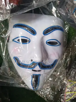 Hacker/Anonymous Vendetta Mask LED