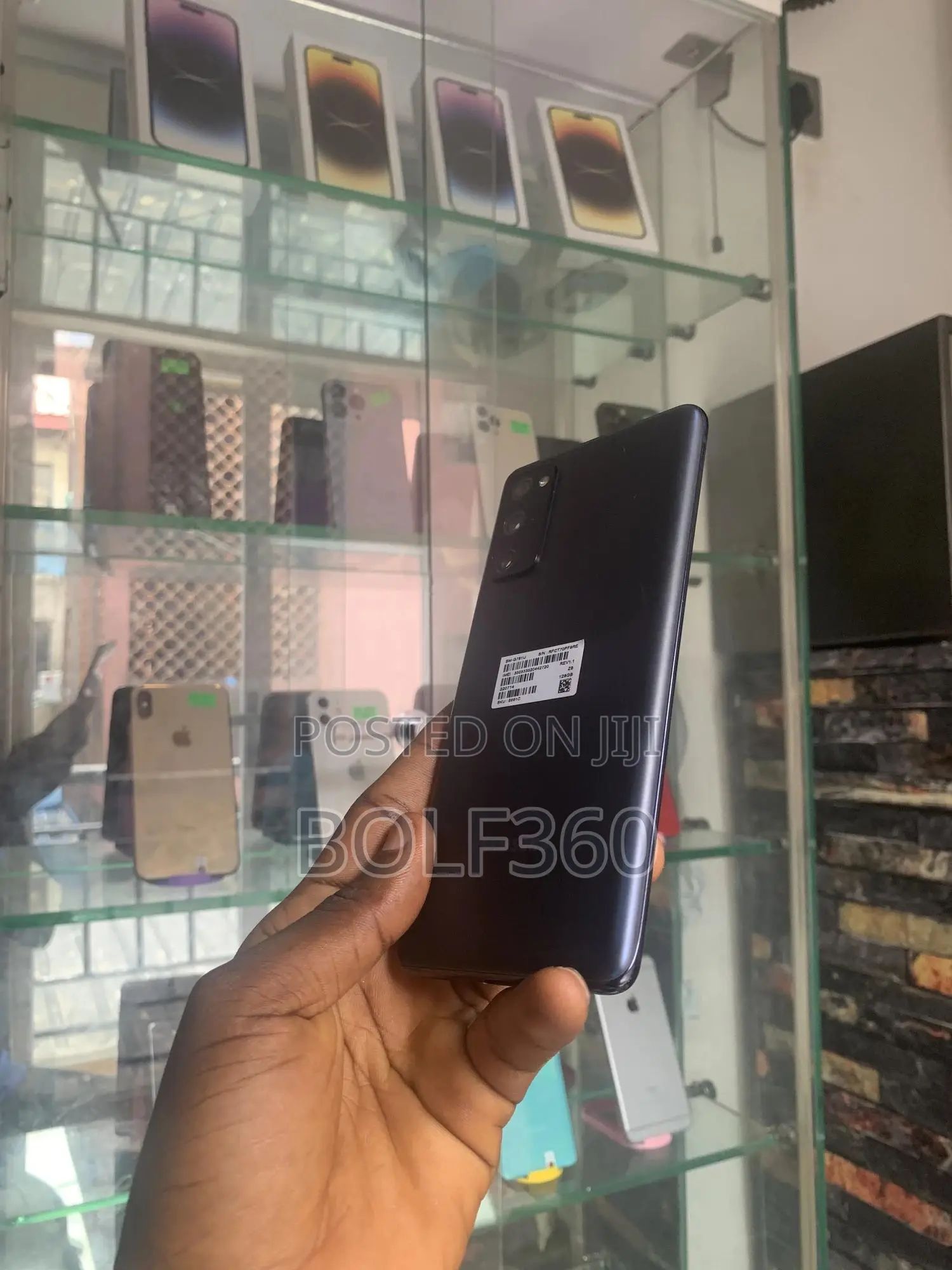 Samsung Galaxy S20 FE 5G SD865 128 GB Black