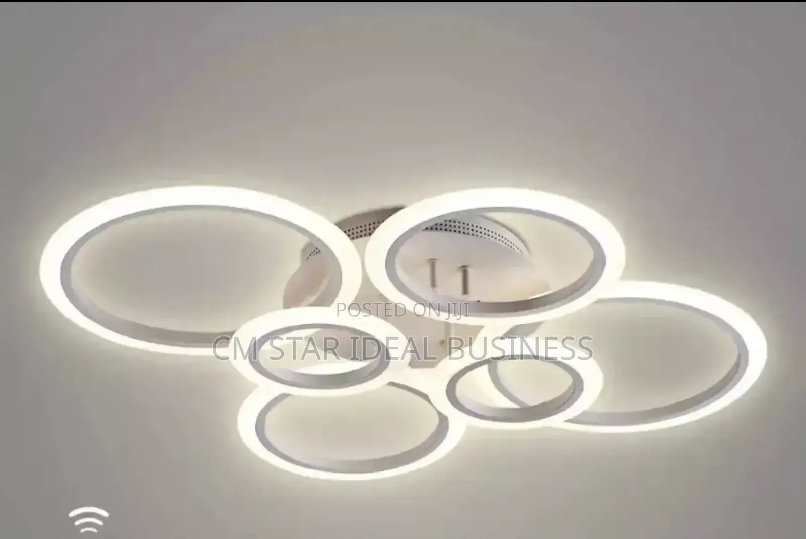 Led Flush Chandelier