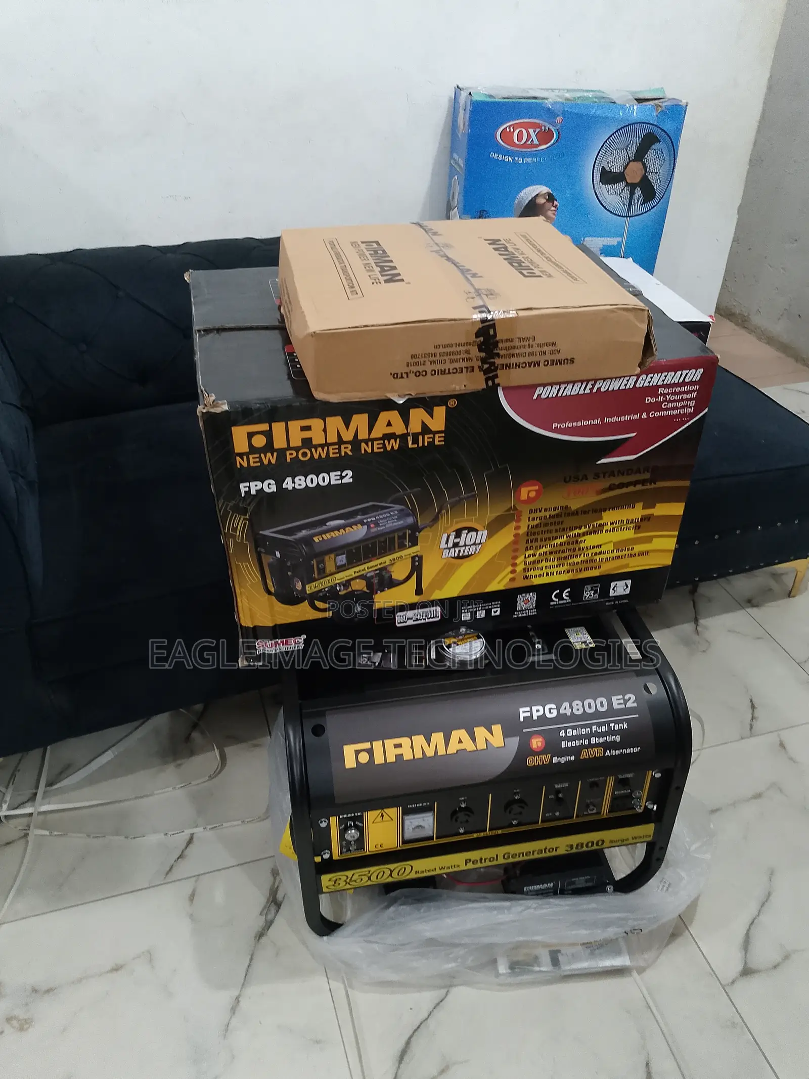 Environmentally Friendly Firman 3500W Generator(Fpg4800e2)