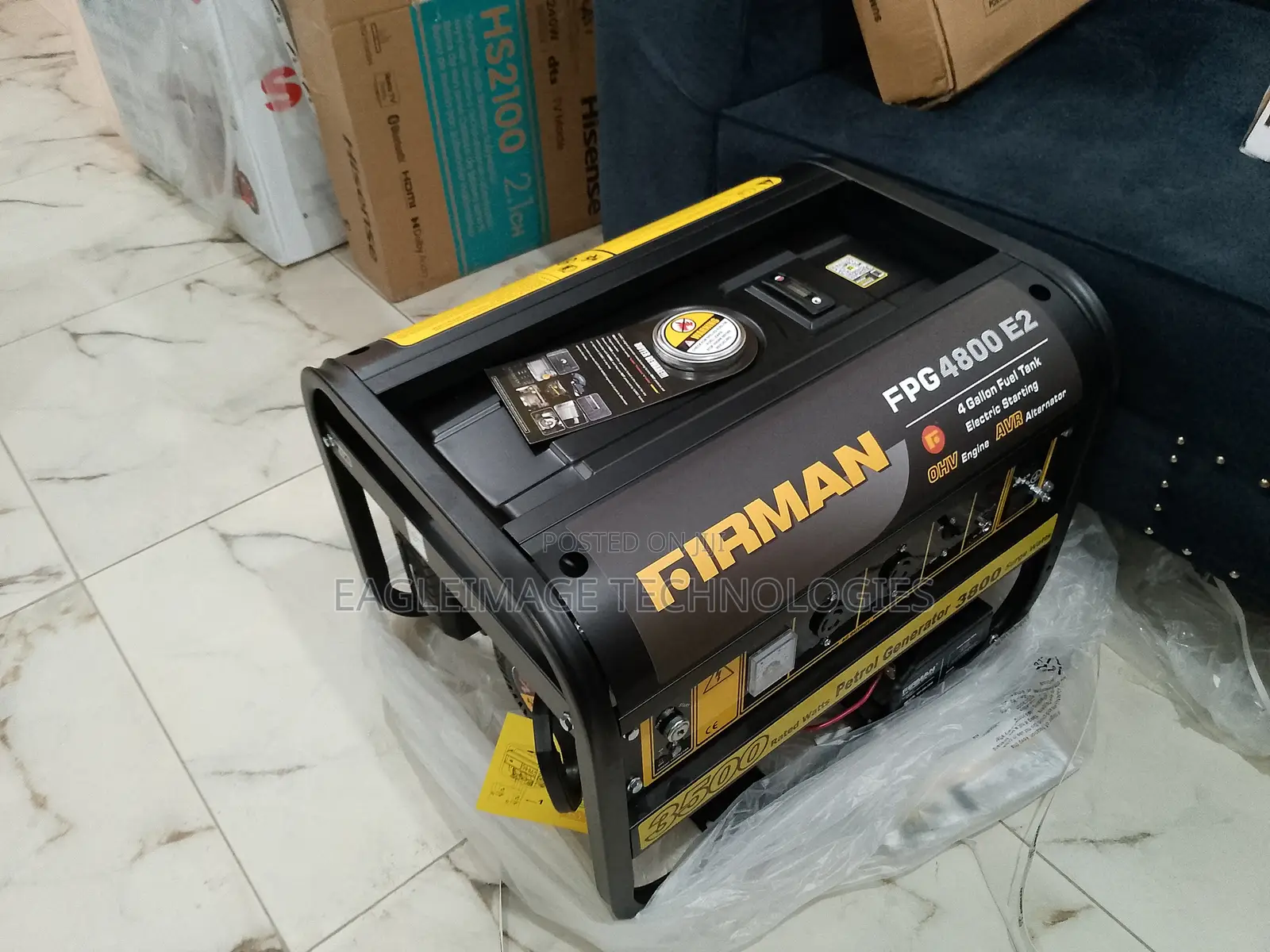 Firman Smart Technology 3500W Generator(Fpg4800e2)