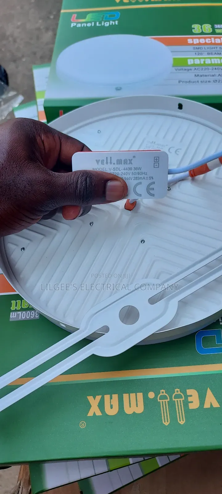 Vellmax Led Panel Light 36 Watts for Surface