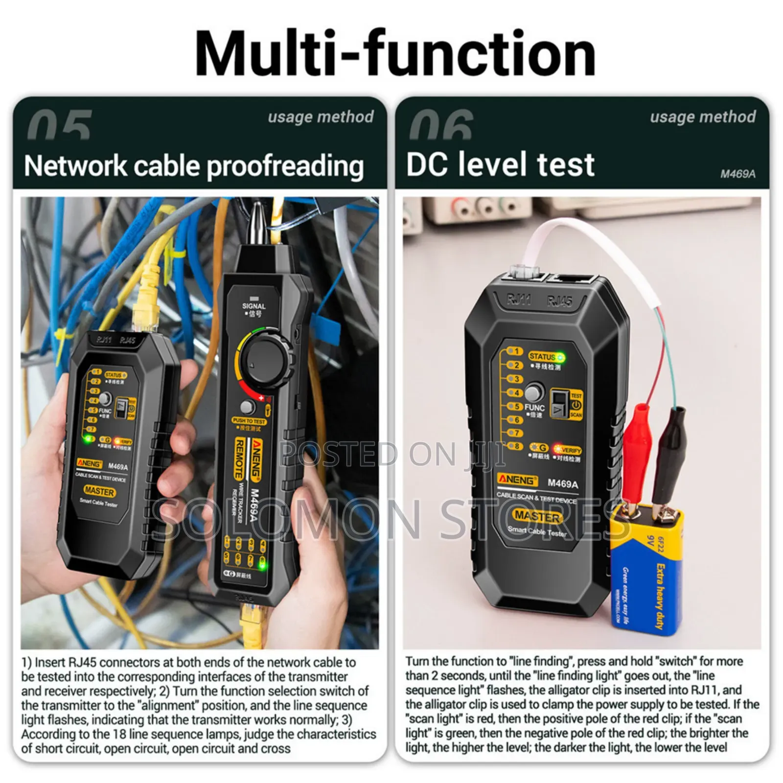 Multifunctional Wire Line Tracer