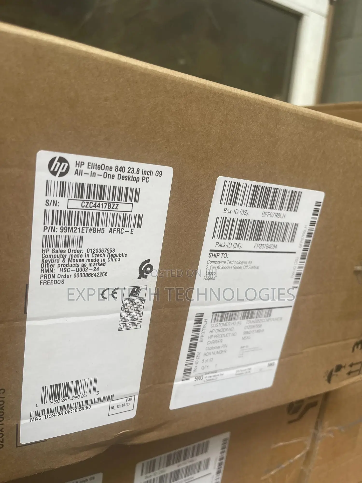 New Desktop Computer HP EliteOne 840 G9 16GB Intel Core i7 SSD 1T
