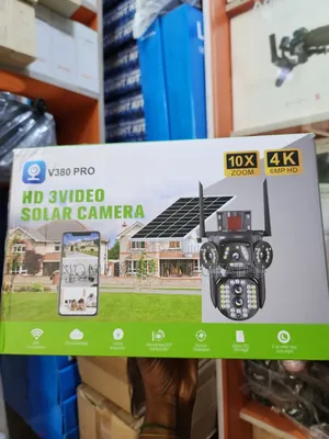 V380pro Hd 3video Solar Camera