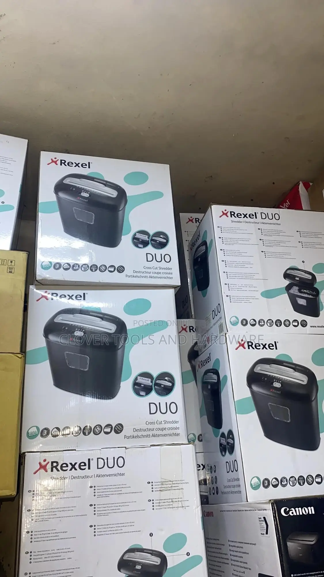 Rexel Duo Paper Shredder