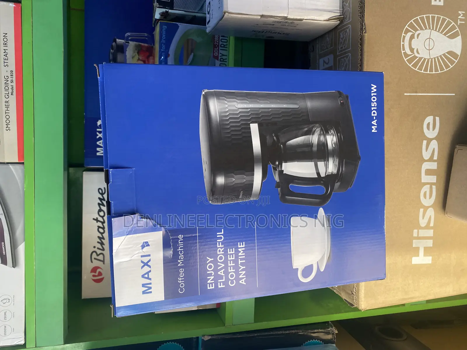 Maxi Coffee Machine ,Black