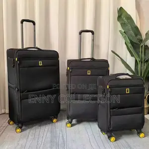 Quality Set Of 3 Fabric Luggage Box