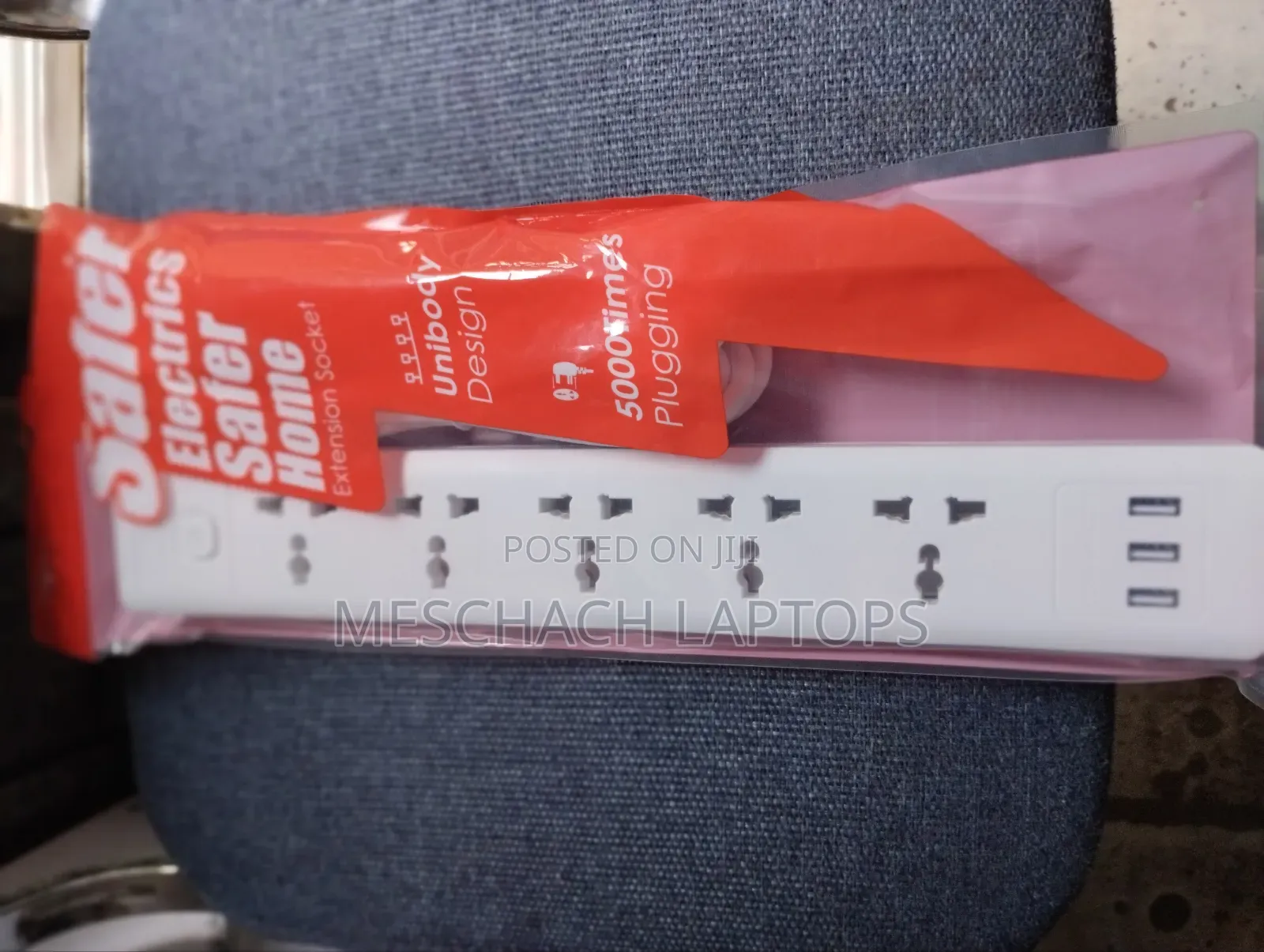 Itel 5 Power Socket With 3 USB Port