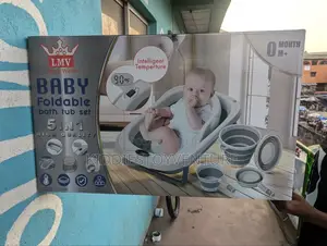 Digital 5in1 Foldable Baby Bathtub Set