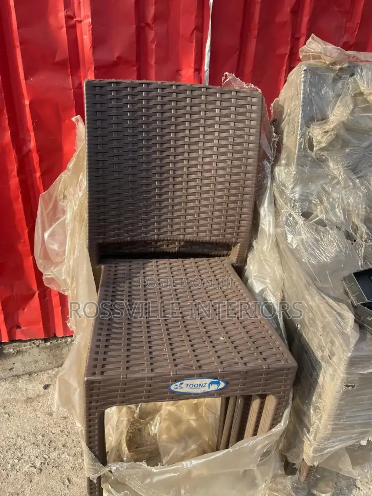 Exquisite Strong Plastic Rattan Chair