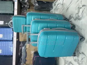 Set of 4 Rubber Luggage Travel Bag