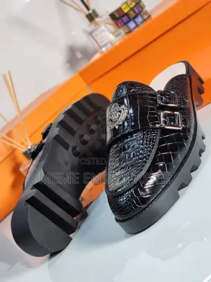 Quality Black Half Shoe