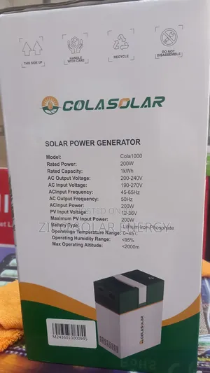 1kwh Solar Generator With 200watts Panel