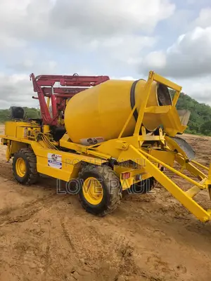 Photo - Slightly Used Mobile Self Loader Concrete Mixer