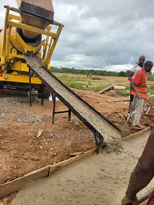 Slightly Used Mobile Self Loader Concrete Mixer