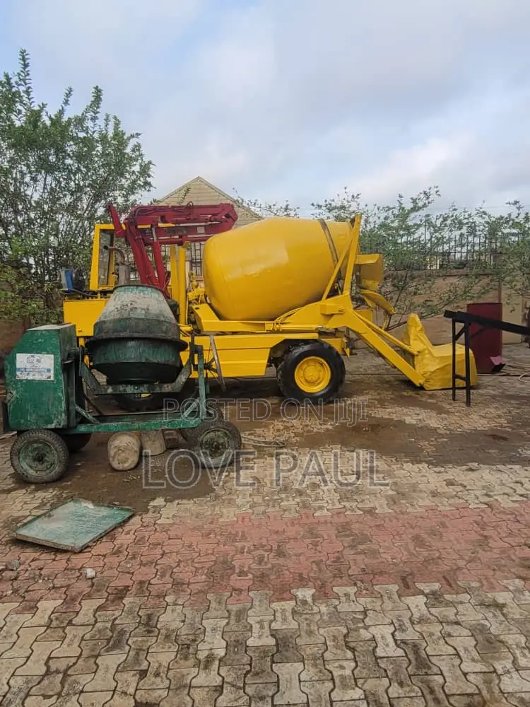 Slightly Used Mobile Self Loader Concrete Mixer