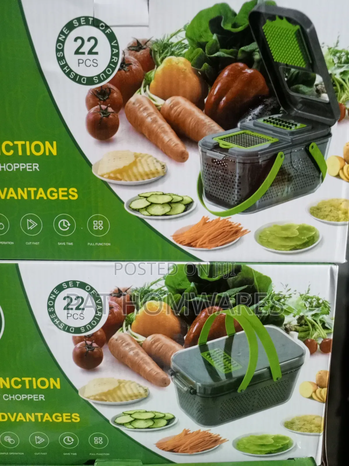 22pcs Veggie Slicer /Chopper