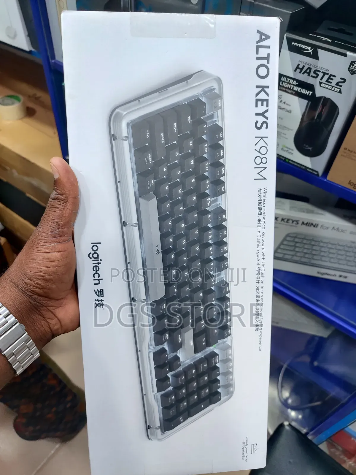 Logitech Alto Key K98m Wireless Keyboard