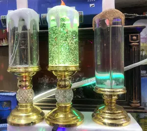 Rotating Glittering Candle
