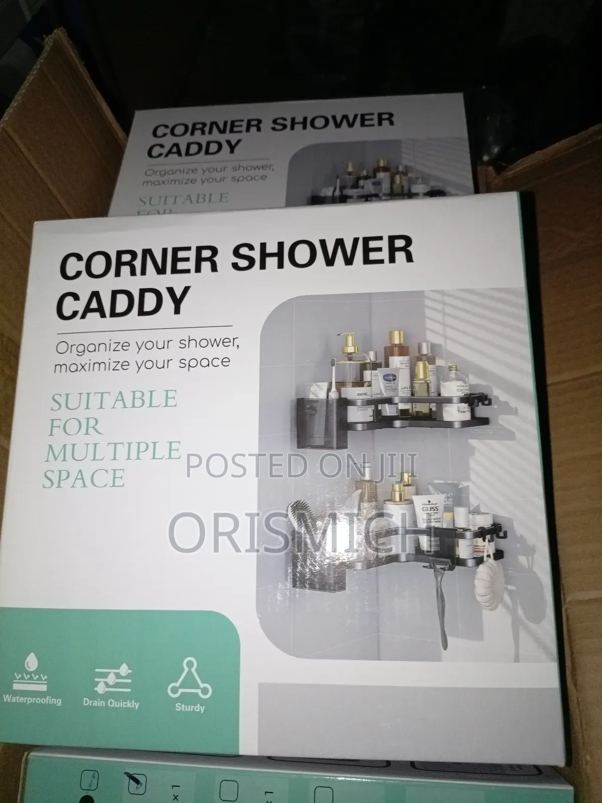 2 In1 Corner Shower Caddy