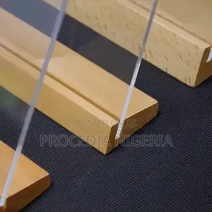 Menu/Payment Qr-Code Multipurpose Acrylic Wood-Based Signage