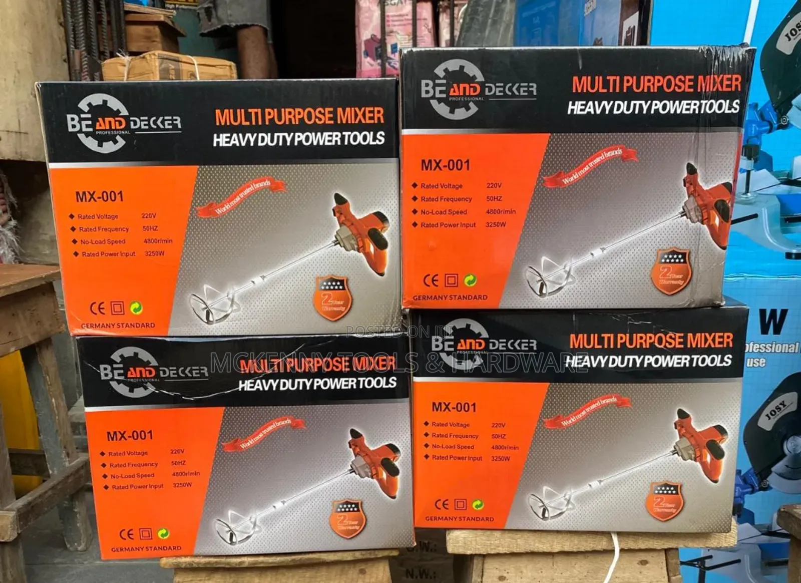 Be and Decker Multi Purpose Mixer Heavy Duty Power Tools