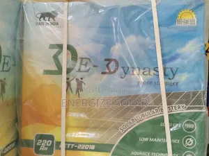 12v 220 Ah De-Dynasty Tubular Battery