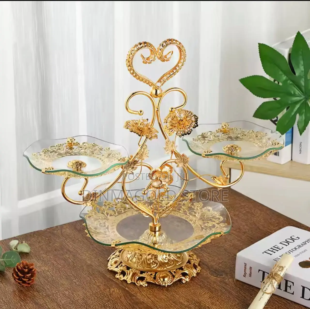 European Vintage Snack Plate