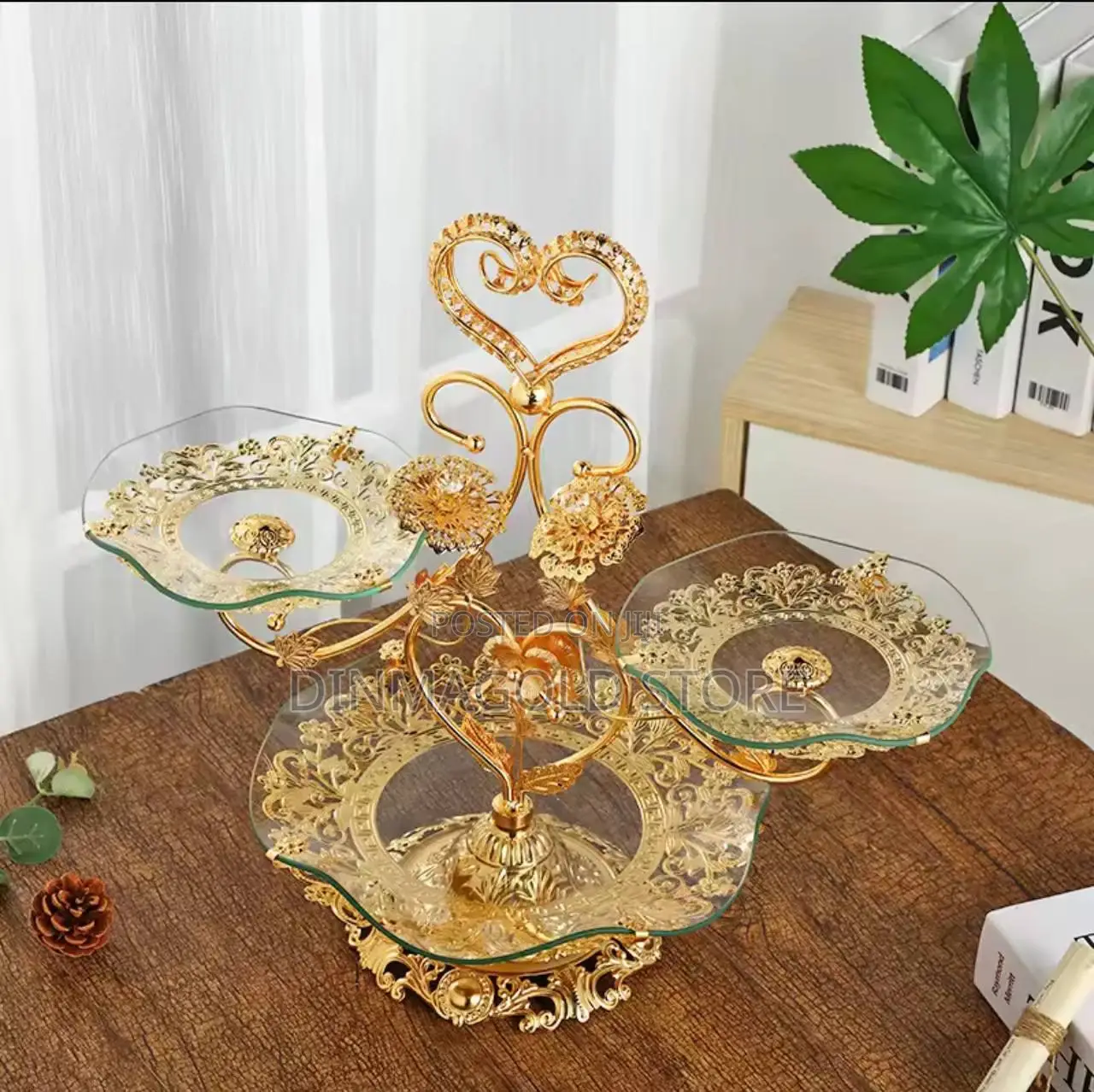 European Vintage Snack Plate