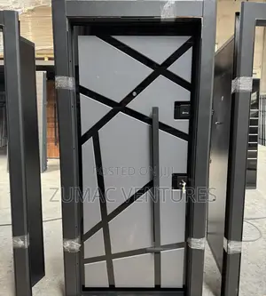 Gray Extra Height Security Door