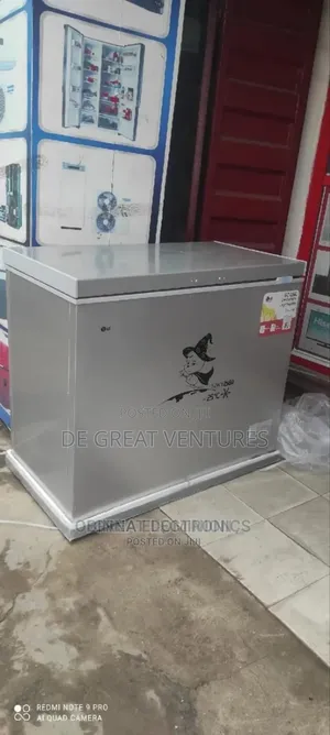 Brand New LG 350L Chest Freezer>Extenal>Silver Colour>