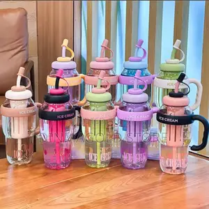 1300ml Large Capacity Plastic Water