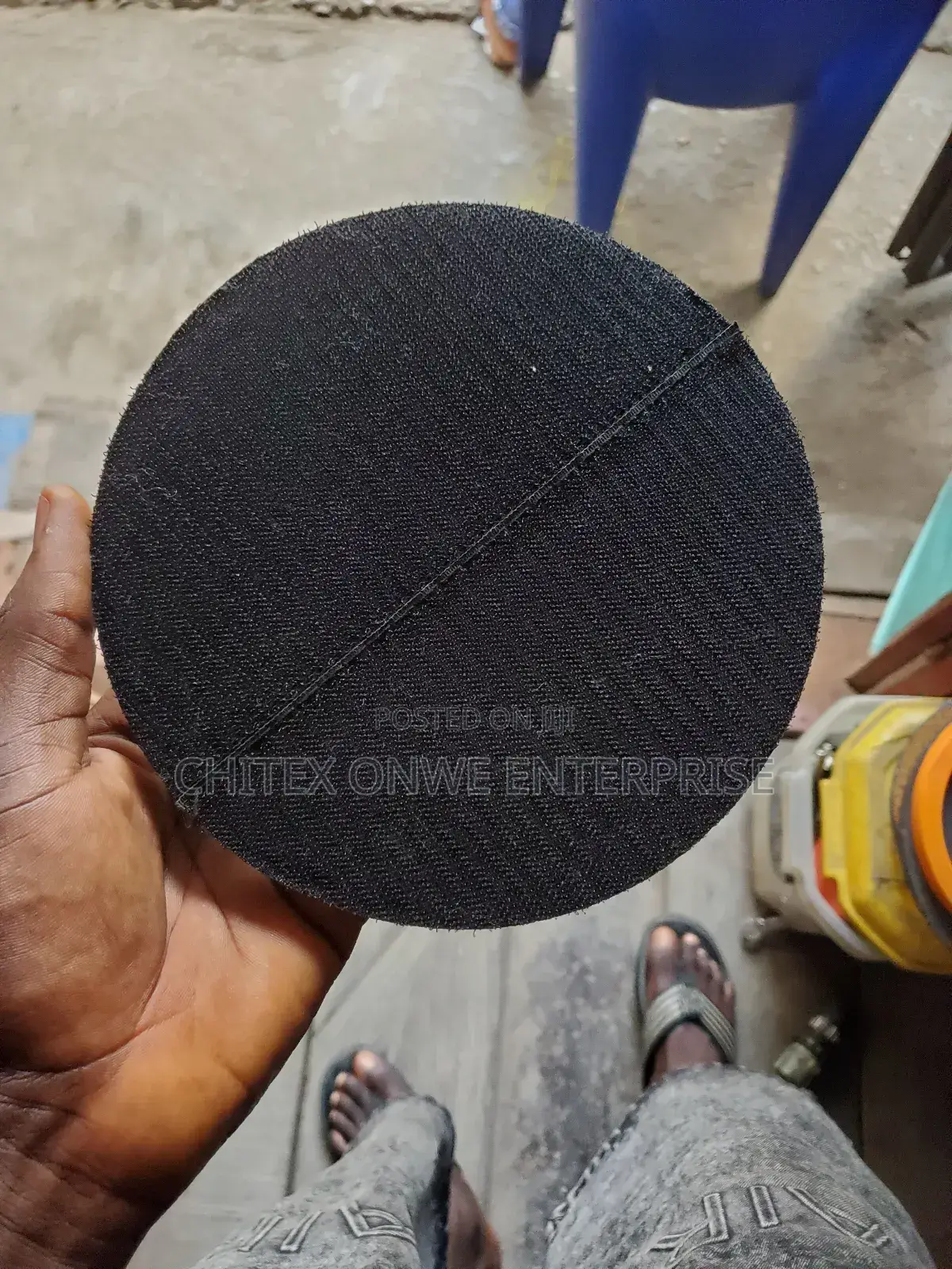 Buffing Machine Pad 180mm (7")