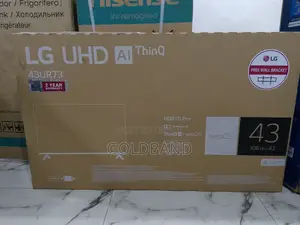 LG 43" Uhd Ai Processor Smart TV (43ur73)