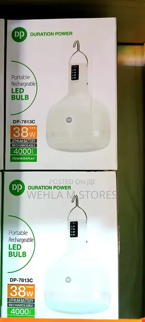 Dp Portable Rechargeable Led Bulb 38watts - Dp 7813c