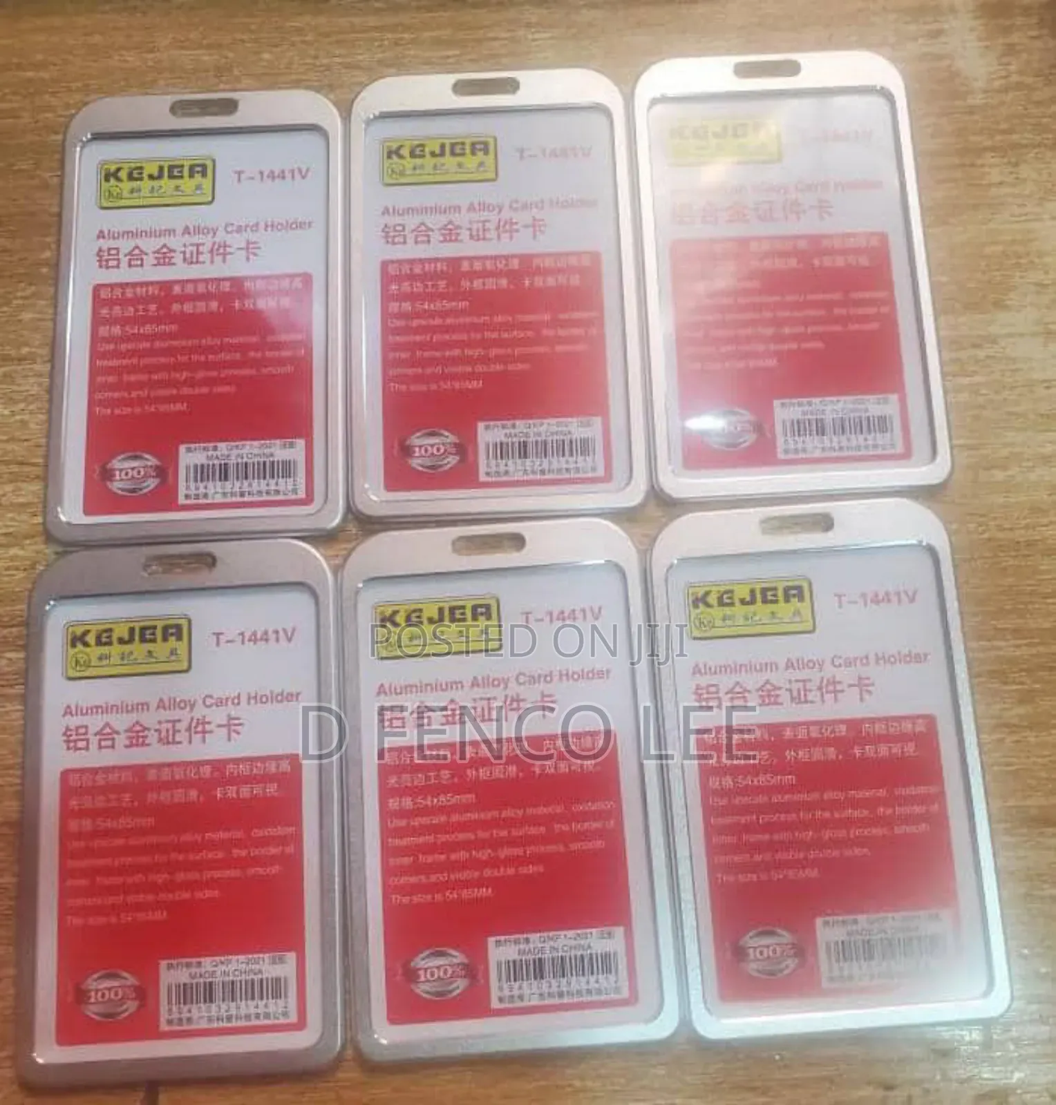 Aluminum Alloy ID Card Holders