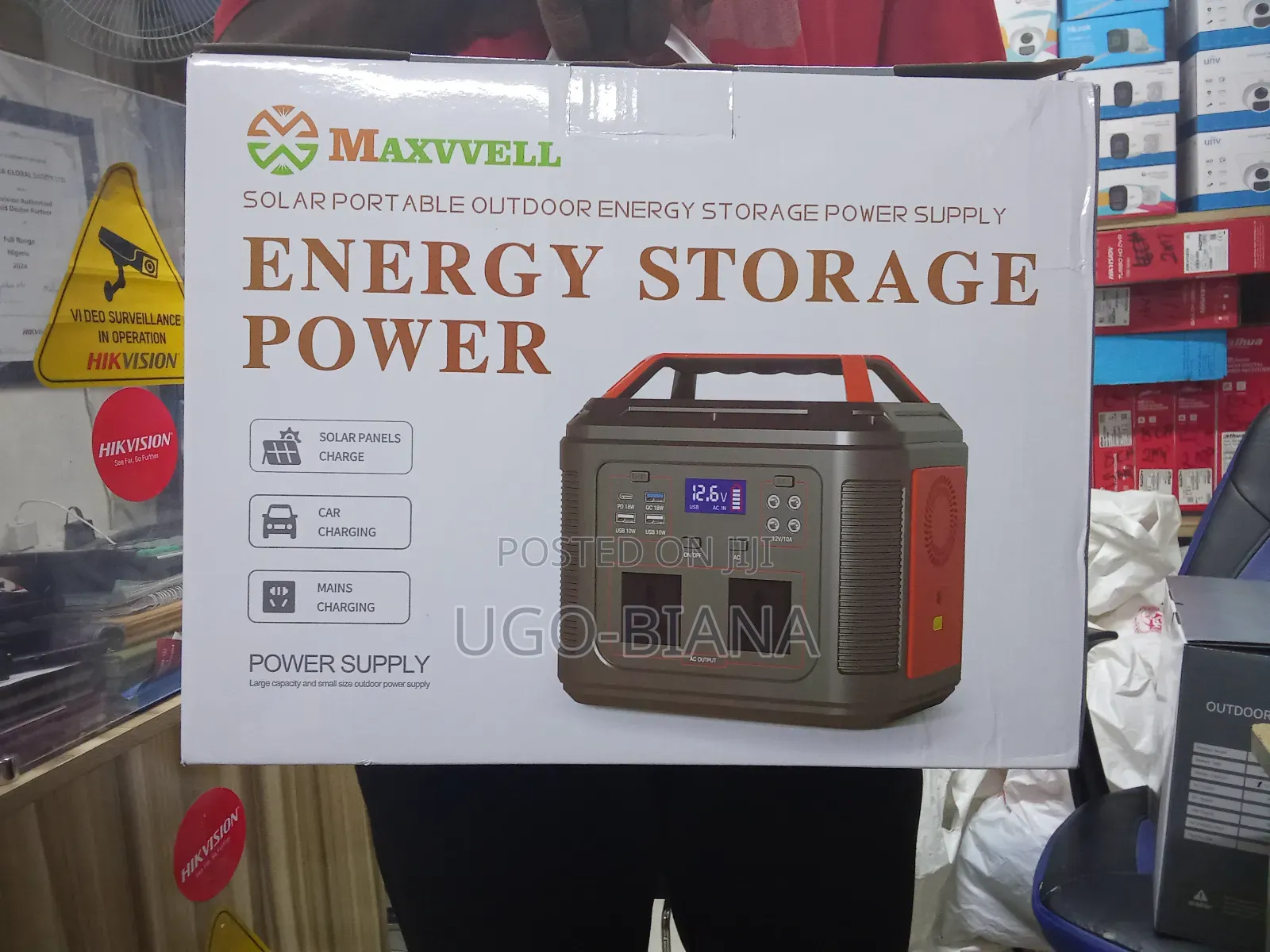 200w Maxvvell Portable Solar Power Kit