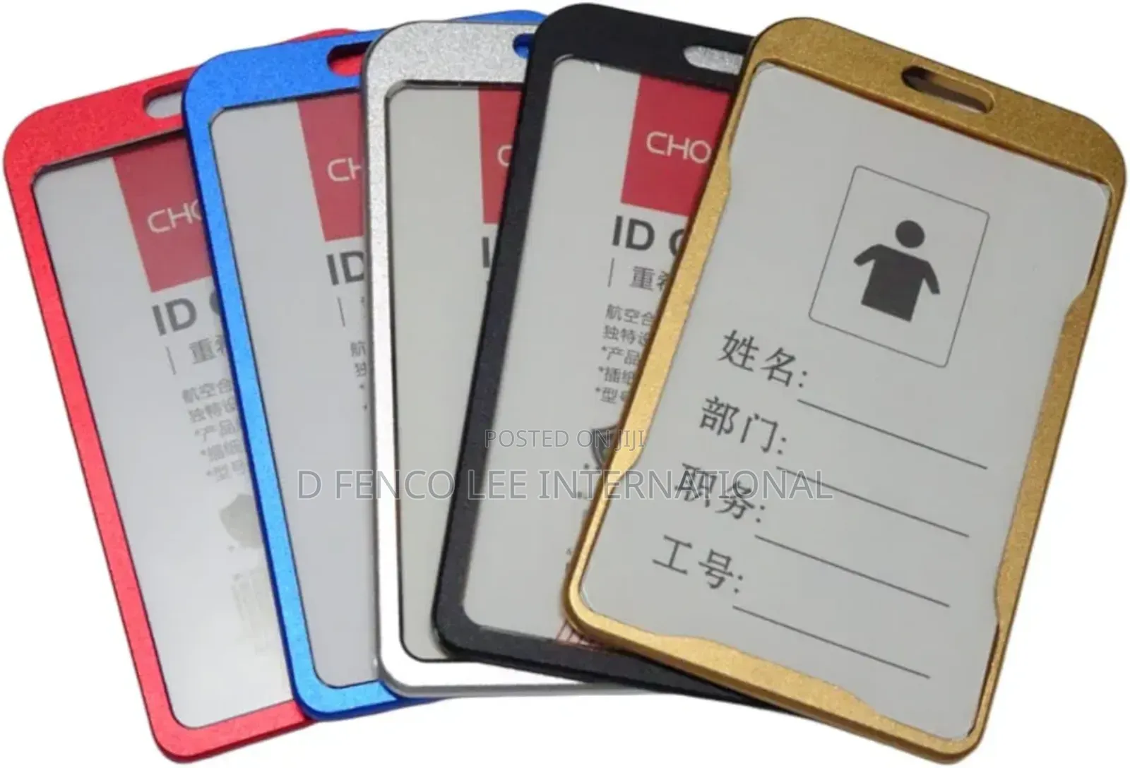 Aluminum Alloy ID Card Holder