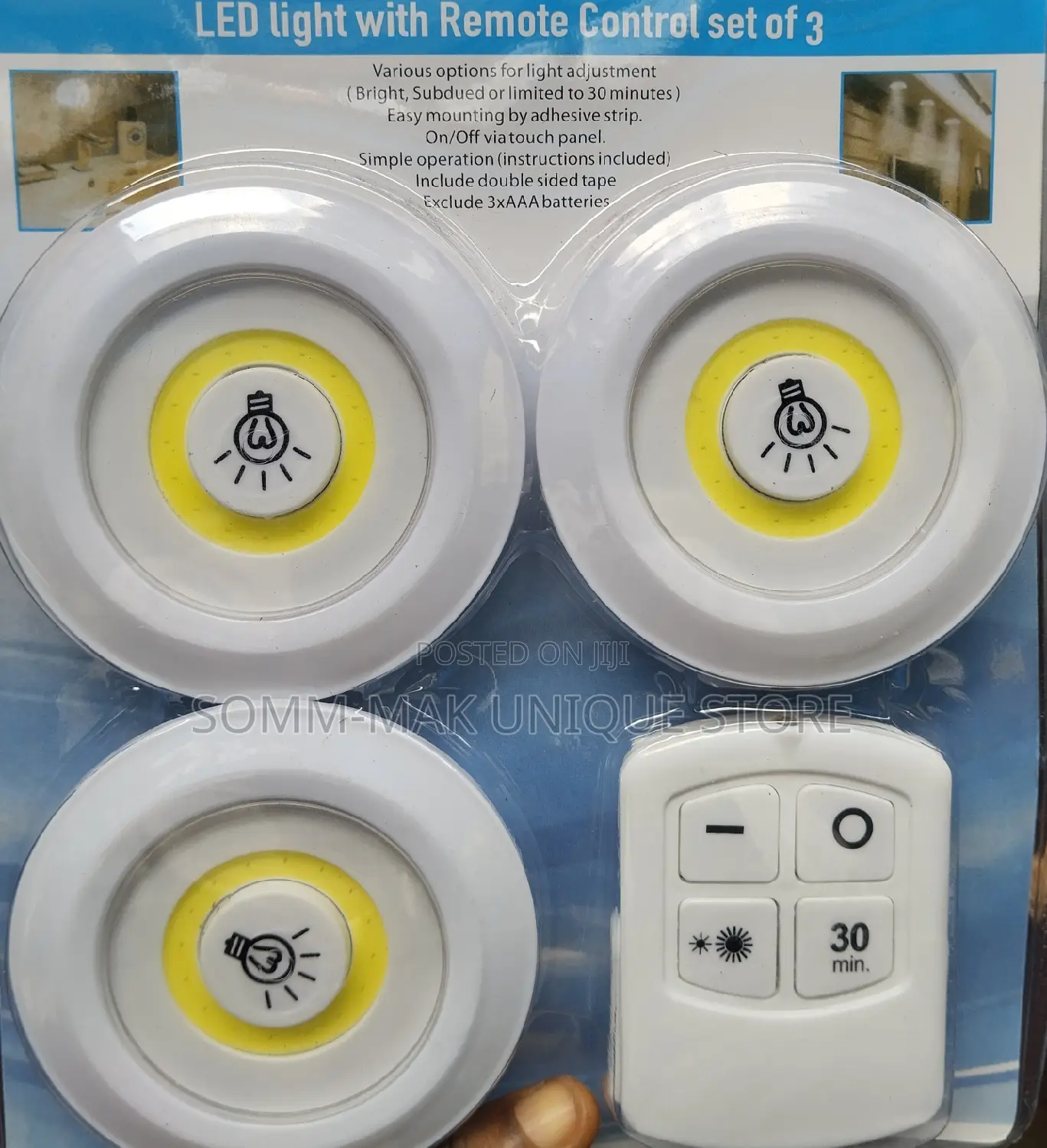 Mini 4 in 1 Led Light With Remote Control