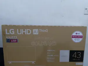 LG 43" Uhd Crystal Clear Smart TV (43ur73)
