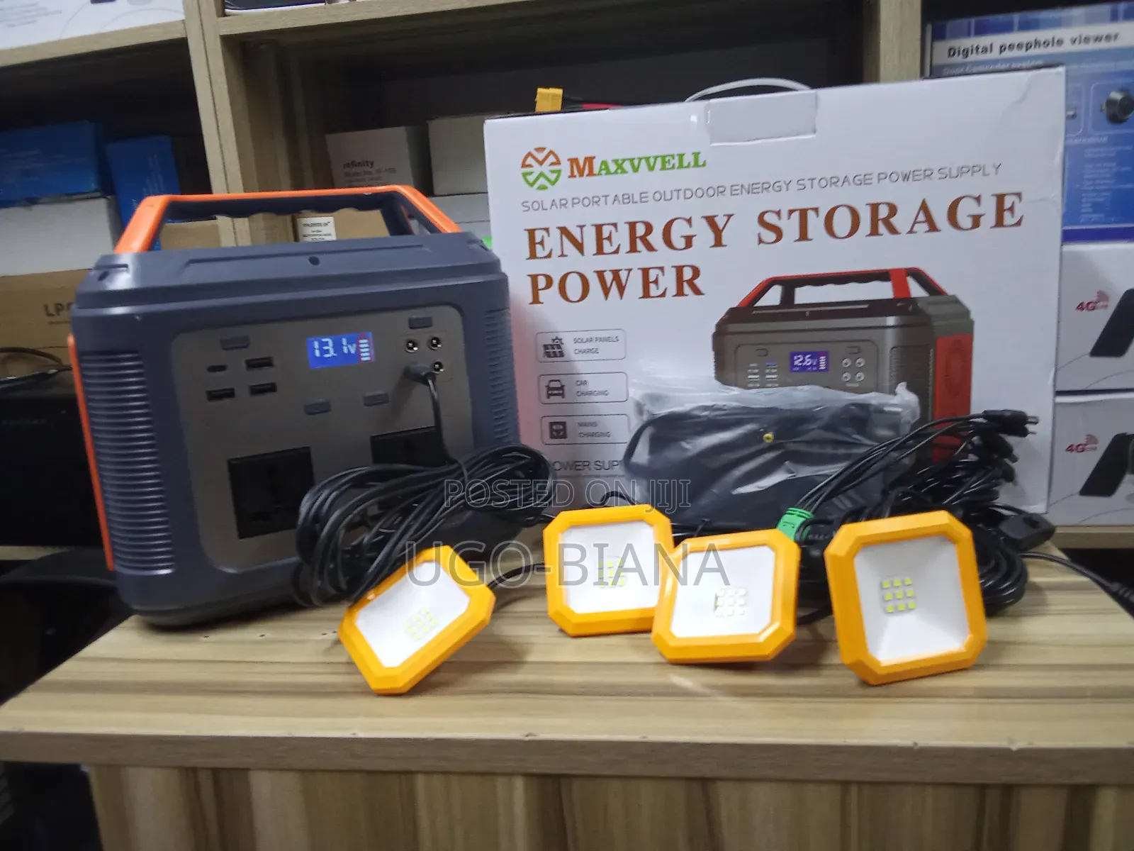 200w Solar Power Generator With Solar Panel