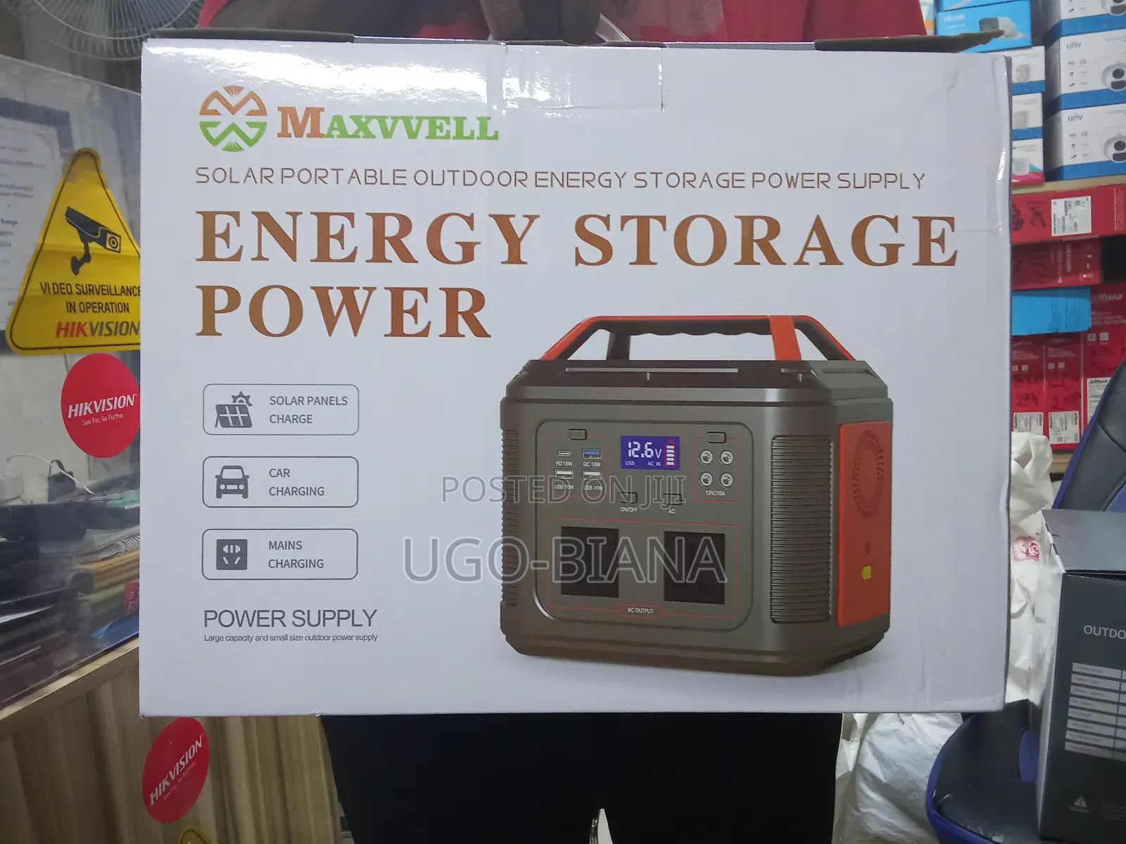 200w Solar Power Generator With Solar Panel