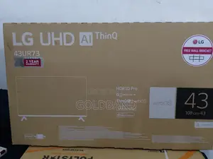 LG 43" Uhd Sleek Smart TV (43ur73)