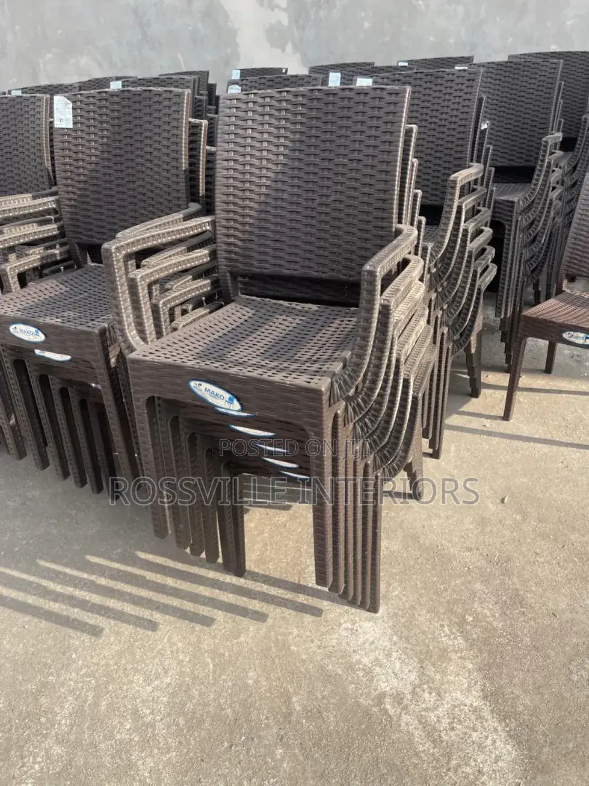 High Grade Rattan Synthetic Plastic Chair