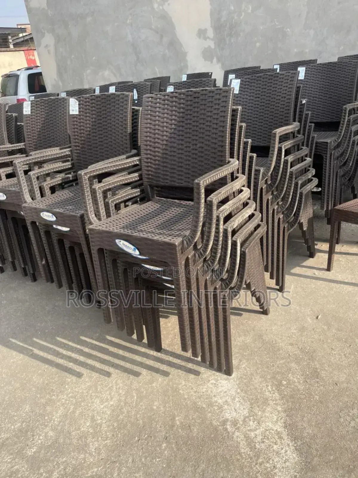 High Grade Rattan Synthetic Plastic Chair