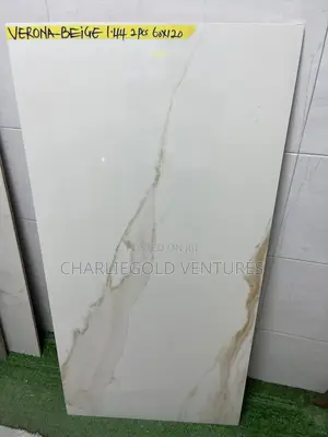 Photo - Carrara Gold Floor Tiles