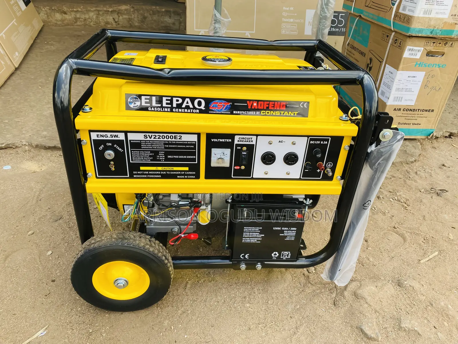 Original Constant Elepaq Generator (Model Sv22000E2) for Sale