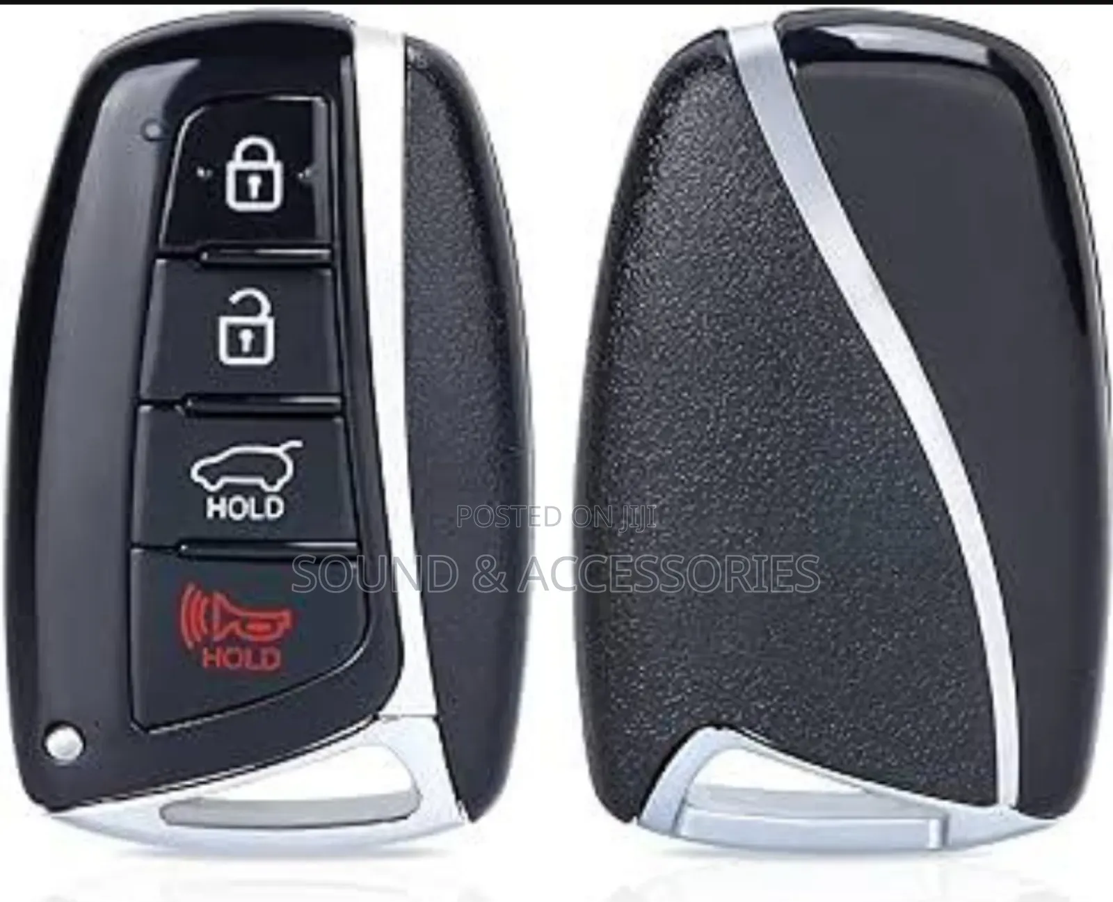 Hyundai Santa Fe (2014+) Replacement Smart Keyshell