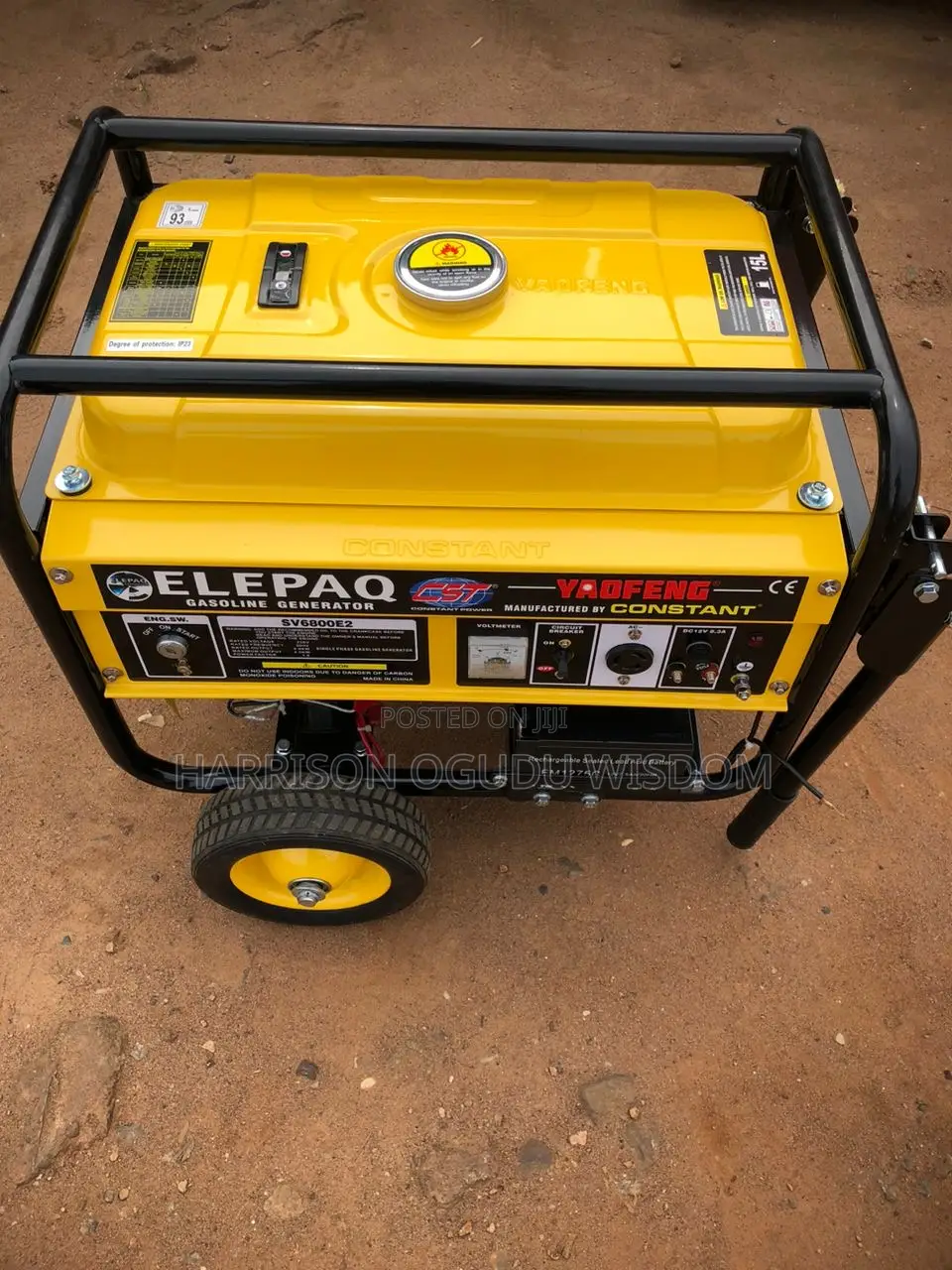 Constant Elepaq Generator 4.5 Kva Available